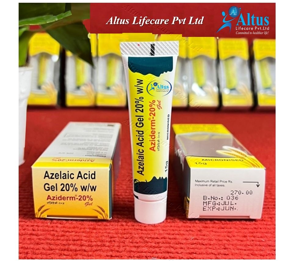 Buy Aziderm 20 Gel Azelaic Acid Gel 20 Worldclass Tretinoin