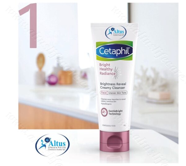 Cetaphil Bright Healthy Radiance Brightness Reveal Creamy Cleanser 100g