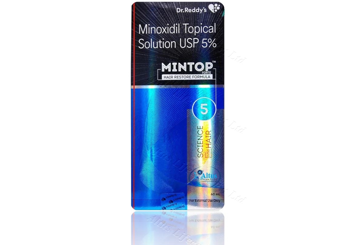 Buy Mintop Forte 5 Solution (Minoxidil 5%) 60ml - Worldclass Tretinoin