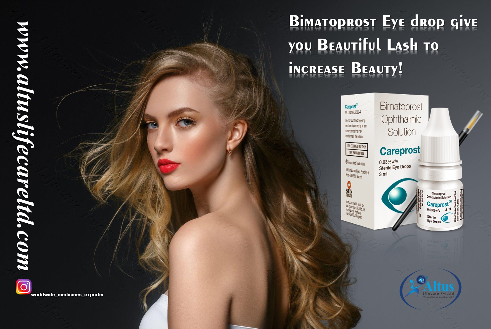 Careprost Bimatoprost Eye Drop 25
